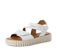 Damen-Sandalette WHITE LEATHER - Gr. - 38