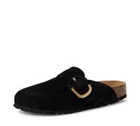 Tamaris Damen Klassische Ballerinas, Frauen Flats,Comfort Lining,TOUCHit-Fußbett,Slip-ons,klassisch elegant,Ballerinen,Black,40 EU