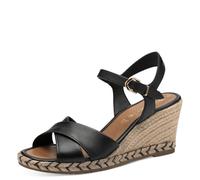 Tamaris Damen Klassische Ballerinas, Frauen Flats,Comfort Lining,TOUCHit-Fußbett,Slip-ons,klassisch elegant,Ballerinen,Black,38 EU