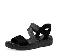 Tamaris Damen Klassische Ballerinas, Frauen Flats,Comfort Lining,TOUCHit-Fußbett,Slip-ons,klassisch elegant,Ballerinen,Black,41 EU