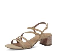 Tamaris Damen Klassische Ballerinas, Frauen Flats,Comfort Lining,TOUCHit-Fußbett,Slip-ons,klassisch elegant,Ballerinen,TAN,37 EU