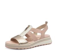 Tamaris Damen Klassische Ballerinas, Frauen Flats,Comfort Lining,TOUCHit-Fußbett,Slip-ons,klassisch elegant,Ballerinen,Rose Comb,39 EU