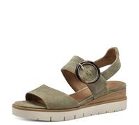 Tamaris Damen Klassische Ballerinas, Frauen Flats,Comfort Lining,TOUCHit-Fußbett,Slip-ons,klassisch elegant,Ballerinen,SAGE Uni,39 EU