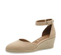 Tamaris Damen Klassische Ballerinas, Frauen Flats,Comfort Lining,TOUCHit-Fußbett,Slip-ons,klassisch elegant,Ballerinen,TAN,37 EU