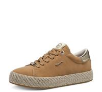 Tamaris Damen Ballerinas – klassisch elegant, Comfort Lining, TOUCHit-Fußbett, Camel Größe 40