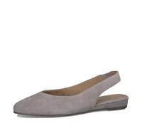 Tamaris Damen Klassische Ballerinas, Frauen Flats,Comfort Lining,TOUCHit-Fußbett,Slip-ons,klassisch elegant,Ballerinen,Taupe,37 EU