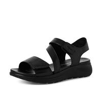Tamaris Damen Klassische Ballerinas, Frauen Flats,Comfort Lining,TOUCHit-Fußbett,Slip-ons,klassisch elegant,Ballerinen,Black Uni,41 EU