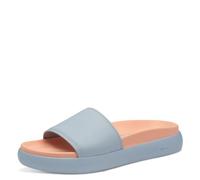 Tamaris Damen Klassische Ballerinas, Frauen Flats,Comfort Lining,TOUCHit-Fußbett,Slip-ons,klassisch elegant,Ballerinen,LT. Blue Comb,36 EU