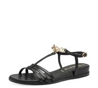 Tamaris Damen Klassische Ballerinas, Frauen Flats,Comfort Lining,TOUCHit-Fußbett,Slip-ons,klassisch elegant,Ballerinen,Black,37 EU