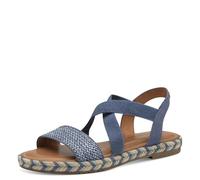 Tamaris Damen Klassische Ballerinas, Frauen Flats,Comfort Lining,TOUCHit-Fußbett,Slip-ons,klassisch elegant,Ballerinen,Blue,38 EU