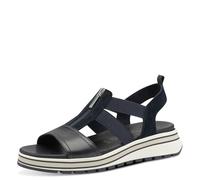 Tamaris Damen Klassische Ballerinas, Frauen Flats,Comfort Lining,TOUCHit-Fußbett,Slip-ons,klassisch elegant,Ballerinen,Navy,40 EU