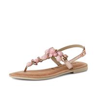 Tamaris Damen Klassische Ballerinas, Frauen Flats,Comfort Lining,TOUCHit-Fußbett,Slip-ons,klassisch elegant,Ballerinen,Rose Comb,39 EU