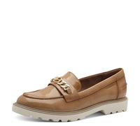 Tamaris Damen Klassische Ballerinas, Frauen Flats,Comfort Lining,TOUCHit-Fußbett,Slip-ons,klassisch elegant,Ballerinen,Camel,38 EU