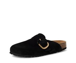 Tamaris Damen Klassische Ballerinas, Frauen Flats,Comfort Lining,TOUCHit-Fußbett,Slip-ons,klassisch elegant,Ballerinen,Black,40 EU