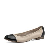 Tamaris Damen Ballerinas 22124-42 TOUCHit-Fußbett Nude Comb Beige Größe 41