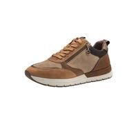 Tamaris Damen Klassische Ballerinas, Frauen Flats,TOUCHit-Fußbett,Slip-ons,klassisch elegant,Ballerinen,Pumps,Halbschuhe,Slipper,Cognac Comb,36 EU