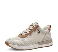 Tamaris Damen Klassische Ballerinas, Frauen Flats,TOUCHit-Fußbett,Slip-ons,klassisch elegant,Ballerinen,Pumps,Halbschuhe,Slipper,Ivory Comb,40 EU