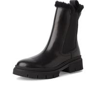 Tamaris Damen Klassische Ballerinas, Frauen Flats,TOUCHit-Fußbett,Slip-ons,klassisch elegant,Ballerinen,Pumps,Halbschuhe,Slipper,Black Leather,39 EU