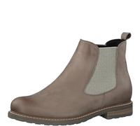 Tamaris Damen Klassische Ballerinas, Frauen Flats,TOUCHit-Fußbett,Slip-ons,klassisch elegant,Ballerinen,Pumps,Halbschuhe,Slipper,Taupe NUBUC,38 EU