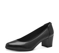 Tamaris Damen Klassische Ballerinas, Frauen Flats,TOUCHit-Fußbett,Slip-ons,klassisch elegant,Ballerinen,Pumps,Halbschuhe,Slipper,Black,36 EU