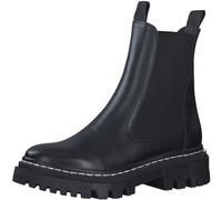 Tamaris Chelsea Boots - Gr. 36 - Schwarz - Glattleder