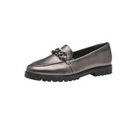 Tamaris Damen Klassische Ballerinas, Frauen Flats,TOUCHit-Fußbett,Slip-ons,klassisch elegant,Ballerinen,Pumps,Halbschuhe,Slipper,Pewter,36 EU