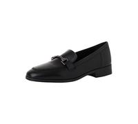 Tamaris Damen Klassische Ballerinas, Frauen Flats,TOUCHit-Fußbett,Slip-ons,klassisch elegant,Ballerinen,Pumps,Halbschuhe,Slipper,Black Leather,37 EU