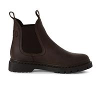 Tamaris Damen Klassische Chelsea-Stiefeletten aus braunem Leder EU42