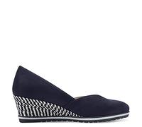 Tamaris Damen Klassische Pumps, Frauen Absatzschuhe,Heels,hochhackige Schuhe,stoeckelschuhe,Ausgehschuhe,Abendschuhe,Court Shoes,Navy,40 EU