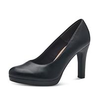 Tamaris Damen Klassische Pumps, Frauen Absatzschuhe,TOUCHit-Fußbett,elegant,edel,bequem,Absatzschuhe,high Heels,Heels,Black MATT,37 EU