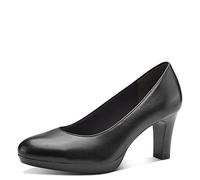 Tamaris 1-22410-41 Plateau Pumps schwarz Leder - Größe 40