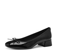Tamaris Damen Pumps Blockabsatz Vegan; Black, EU 40