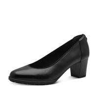 Tamaris Pumps 57428531-38, Leder, elegant, TOUCHit-Fußbett, Trichterabsatz, schwarz, Gr. 38