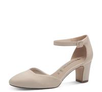 Tamaris Damen Klassische Pumps, Frauen Pumps,TOUCHit-Fußbett,Antelope,Taupe,weiblich,Lady,Ladies,Women's,Woman,Court Shoes,büro,Nude,39 EU