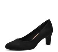 Tamaris Damen Klassische Pumps, Frauen Pumps,TOUCHit-Fußbett,klassisch,modern,Nieten,Schleifen,Strass-Steine,schwarz,braun,Rose,Black,38 EU