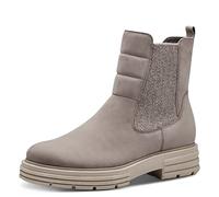 Tamaris Damen Klassische Stiefel, Frauen Stiefel,TOUCHit-Fußbett,langschaftstiefel,reißverschluss,Boots,Winterstiefel,Taupe,40 EU