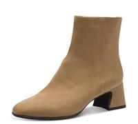 Tamaris Damen Winterstiefel M2531445 – TOUCHit-Fußbett, Reißverschluss, Beige, Gr. 41