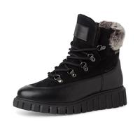 Tamaris Lace Up Winter Boots schwarz Leder wasserabweisend 1-26267-43 - Größe 37