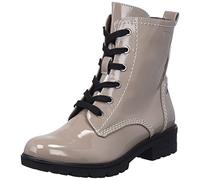 Tamaris Damen Klassische Stiefel, Taupe Patent, 39 EU