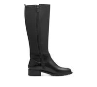Tamaris Damen Kniehohe Reitstiefel aus schwarzem Leder US 39