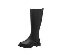 Tamaris Damen Langschaft-Stiefel bequem; BLACK, EU 38