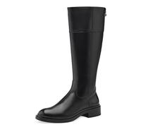 Tamaris Damen Langschaft-Stiefel Leder; BLACK/schwarz; 37 EU