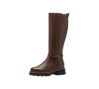 Tamaris Damen Langschaft-Stiefel Leder; COGNAC/braun; 37 EU