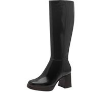 Tamaris Damen Langschaft-Stiefel Vegan; BLACK, EU 38