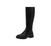Tamaris Damen Langschaft-Stiefel Vegan; BLACK, EU 39