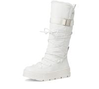 Tamaris Damen Langschaft-Stiefel Winter gefüttert; WHITE/weiß; 37 EU