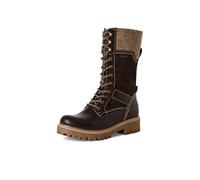 Tamaris Damen Leder Stiefelette 1-26250-45 303 Stiefel Boots M2625045 Braun