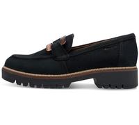 Tamaris Damen Slipper flach Navy Größe 40