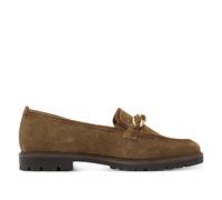 Tamaris Damen Loafer Schuhe aus Wildleder in Kamelbraun EU 38
