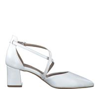 Tamaris Damen Low-Top Sneaker, Frauen Halbschuhe,Laufschuhe,schnürschuhe,schnürer,Business,Freizeit,Halbschuhe,straßenschuhe,White,40 EU